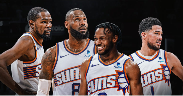 PHOENIX SUNS UPDATE: ‘The Suns Lure LeBron James To The Phoenix By Drafting Son Bronny James In The 2024 NBA Draft, To Form “Historic Super-Team”.