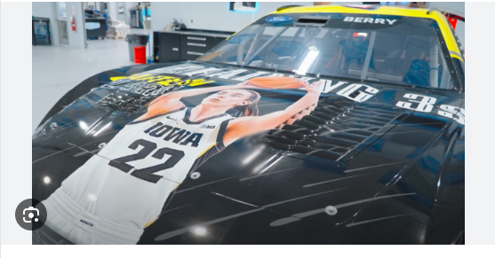 CLARK NASCAR DEBUT: Stewart-Haas Racing Ford’s Rookie Josh Berry, Unveils WNBA All-Star Caitlin Clark Themed Car. Ahead Of Race At Brickyard 400 In…SEE MORE…