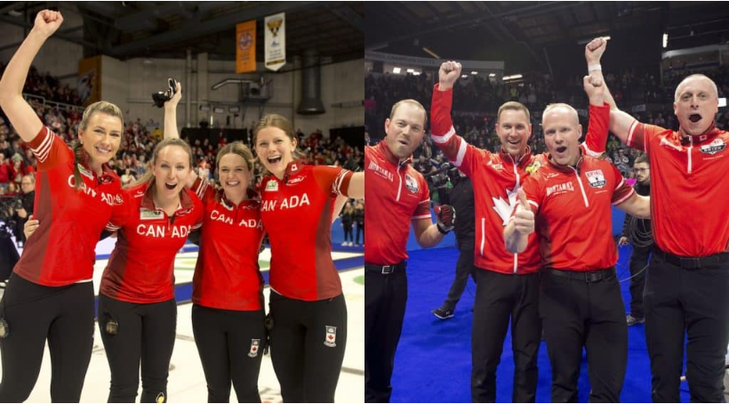 CURLING CHAMPIONSHIP LATEST: Reigning National Women’s And Men’s Champions To Fly The Maple Leaf. As Canada Teams Are Set To Represent At The…SEE MORE…