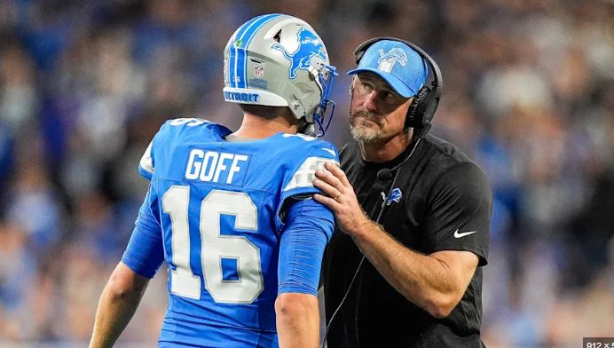 GOODNEWS: Lions Quarterback Jared Goff Had A Perfect Night, Throwing His First Touchdown Pass In The Win Over The Seahawks.