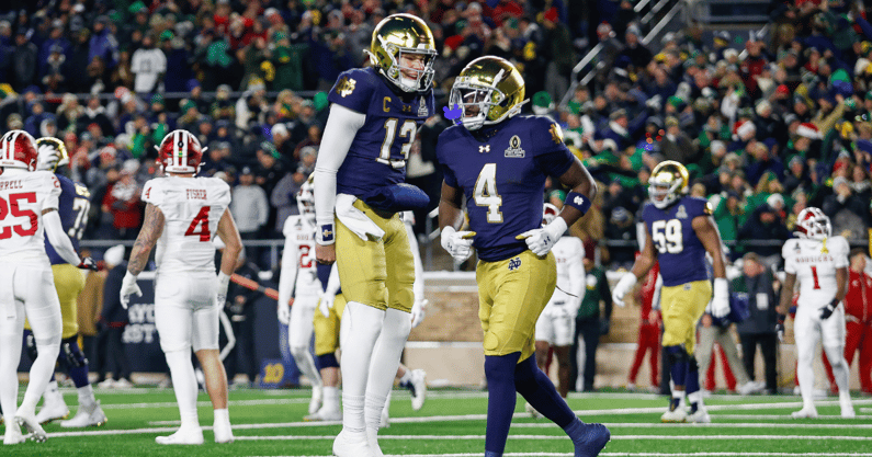 Report: Notre Dame Football Club agree to three-year, $30 million deal with a key hard player…..DETAILS IN.